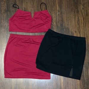 Shein skirt set